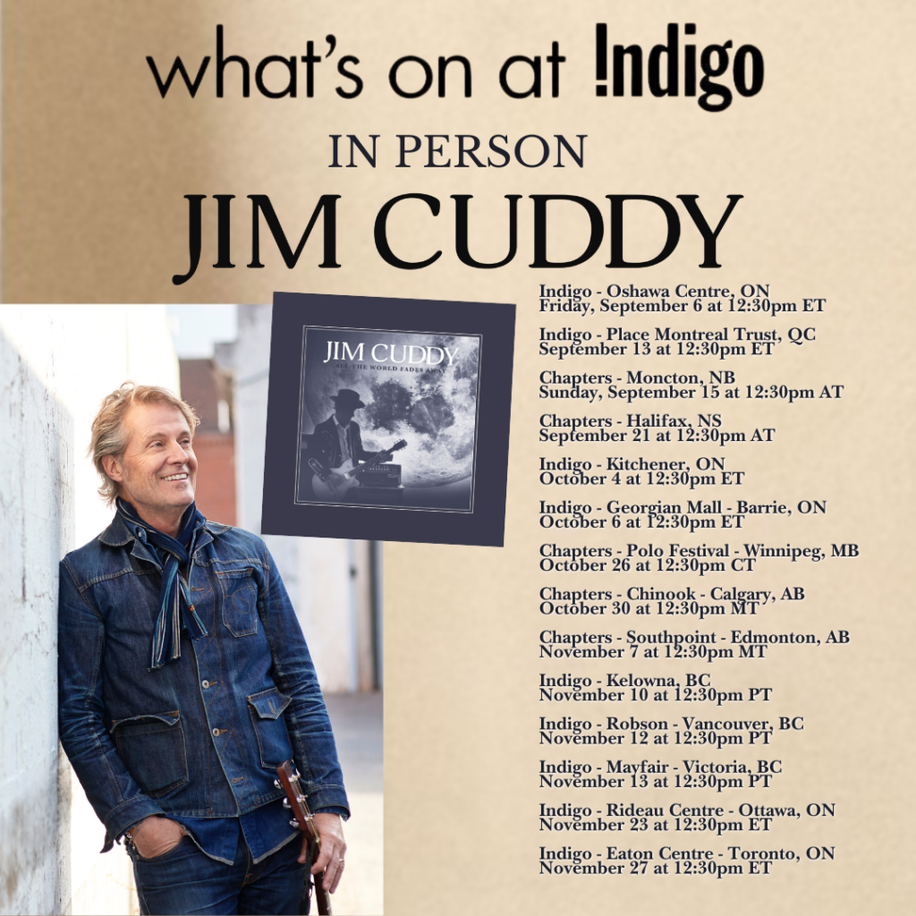 Jim Cuddy Indigo